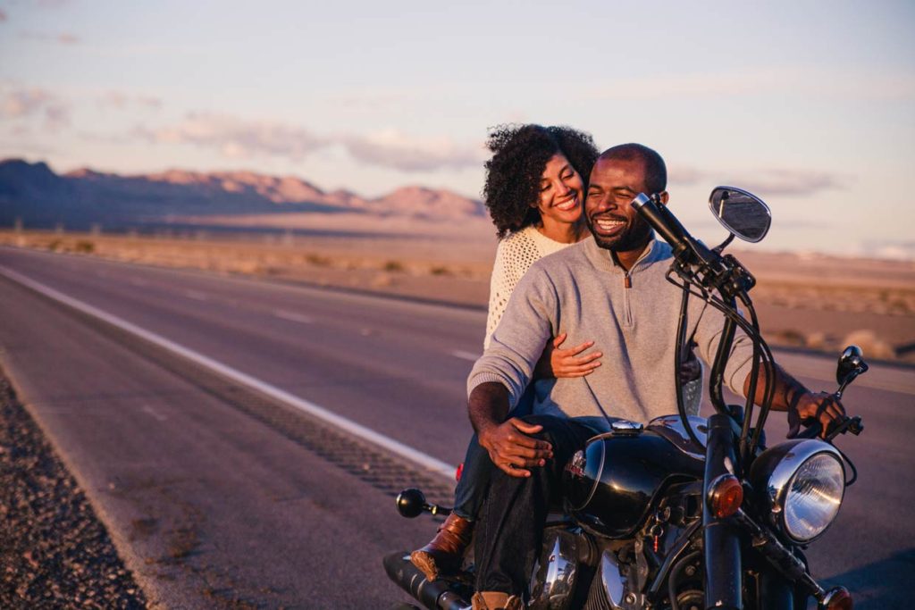 las vegas motorcycle photography engagement