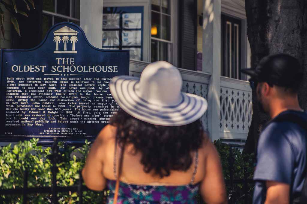 southern california couple visit key west landmarks for wedding celebration