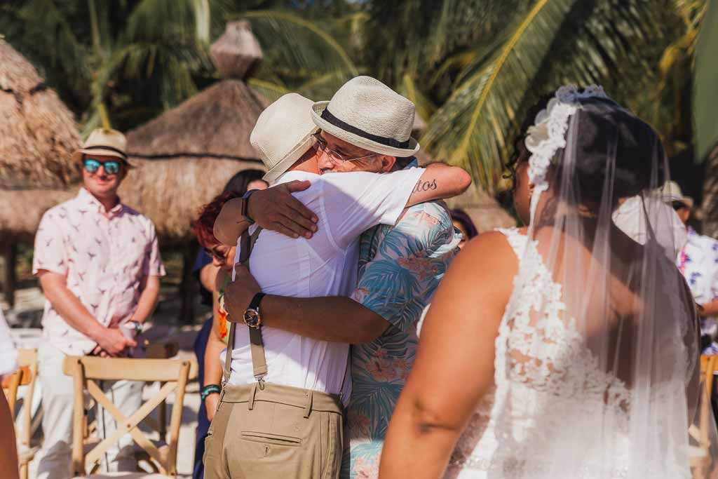 catholic ceremony mexico destination adventure elopement