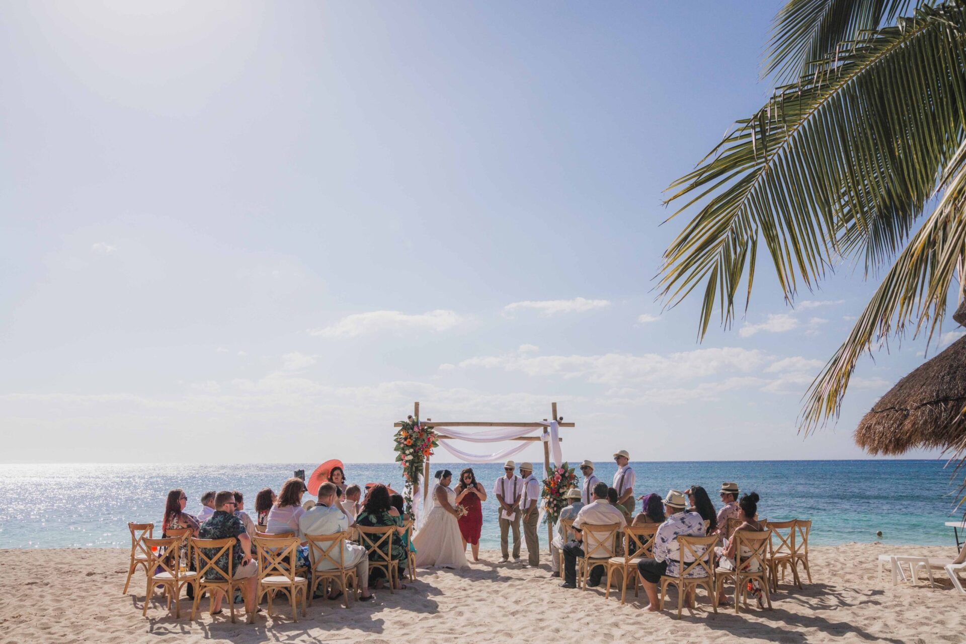 destination elopement in mexico