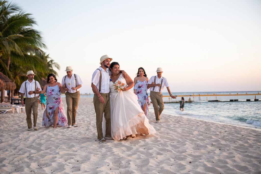 elopement timeline for island elopement