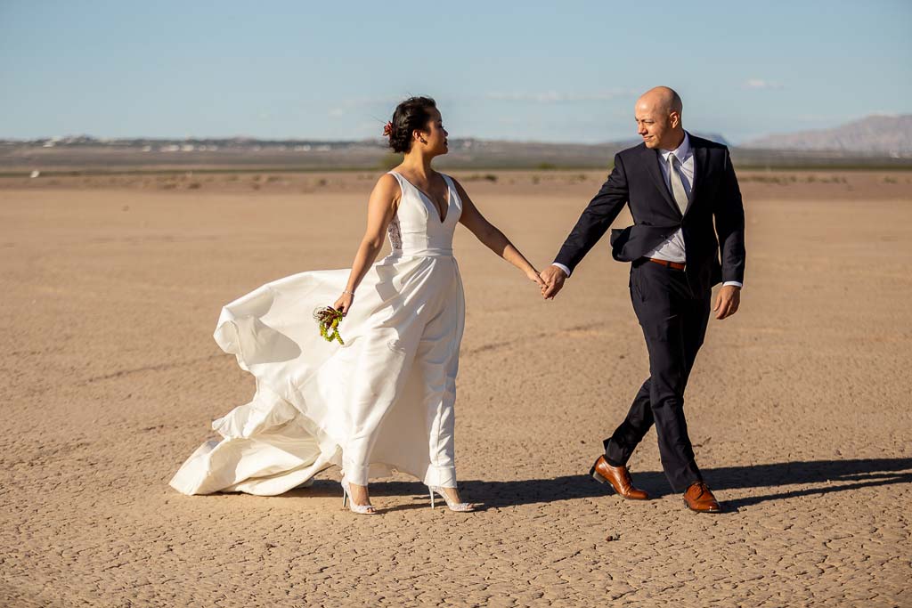 bipoc elopement in the desert