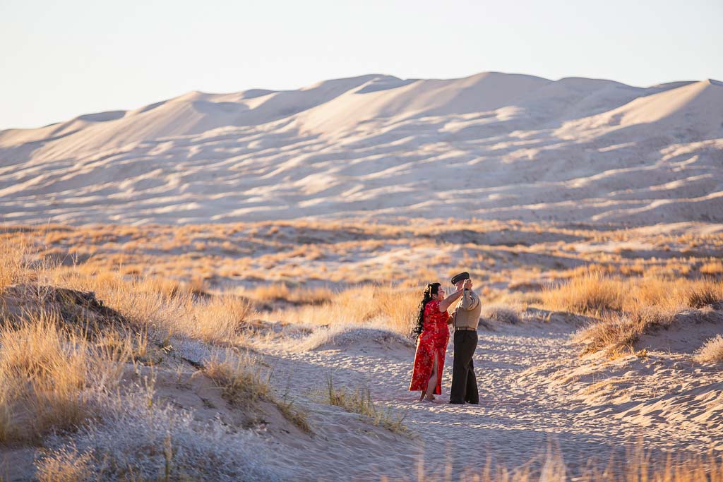 sand dune desert elopement location