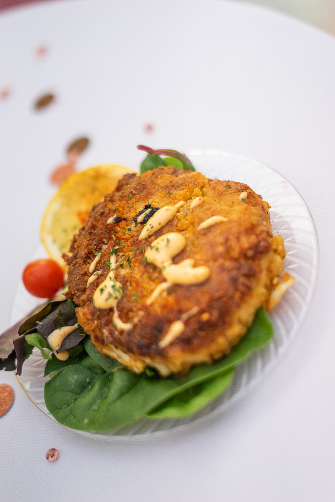 infused crab cakes made for adventure elopement