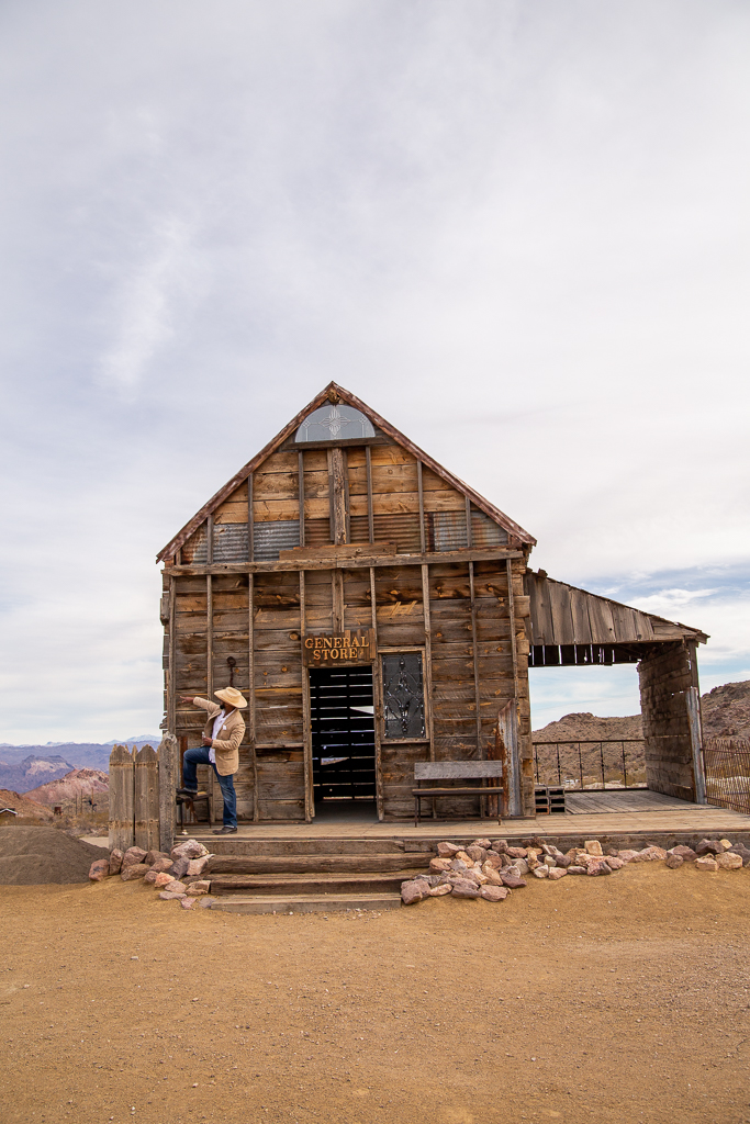 explore a ghost town for your las vegas reception