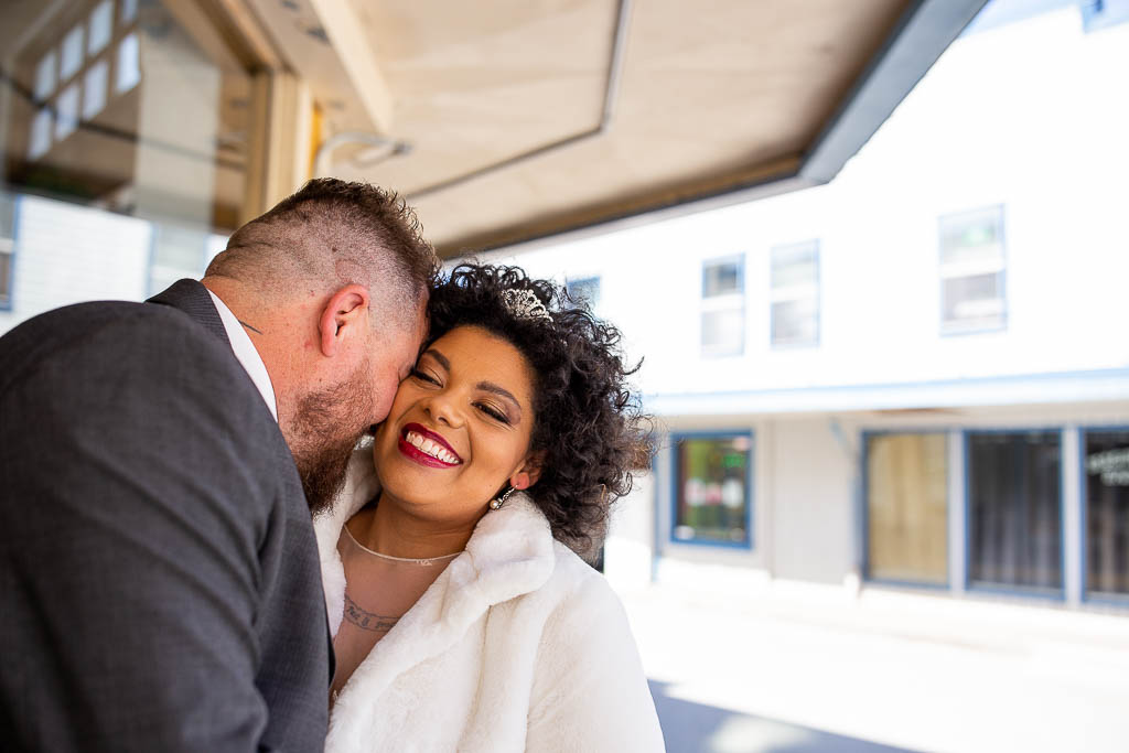 juneau elopement first look