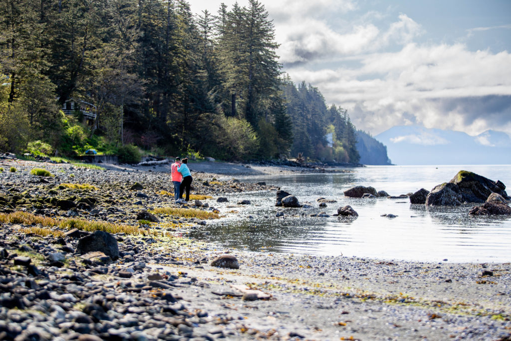 juneau beach elopement