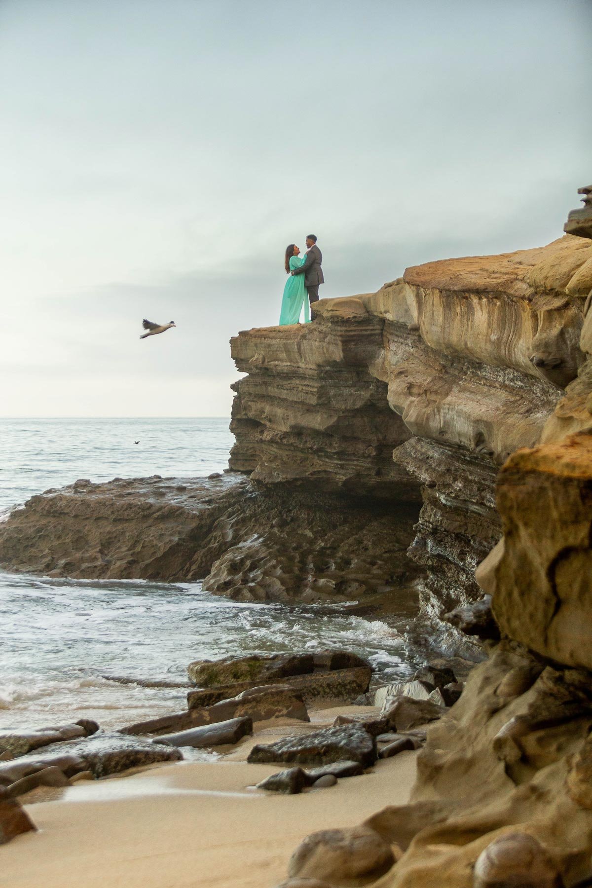 how to elope on a cliff in la jolla