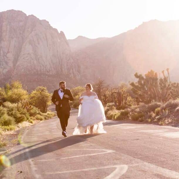 real las vegas elopement