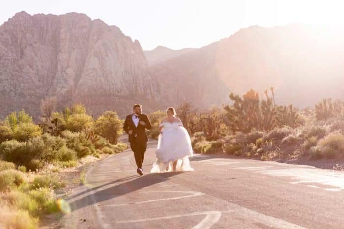 real las vegas elopement