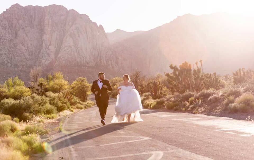 real las vegas elopement