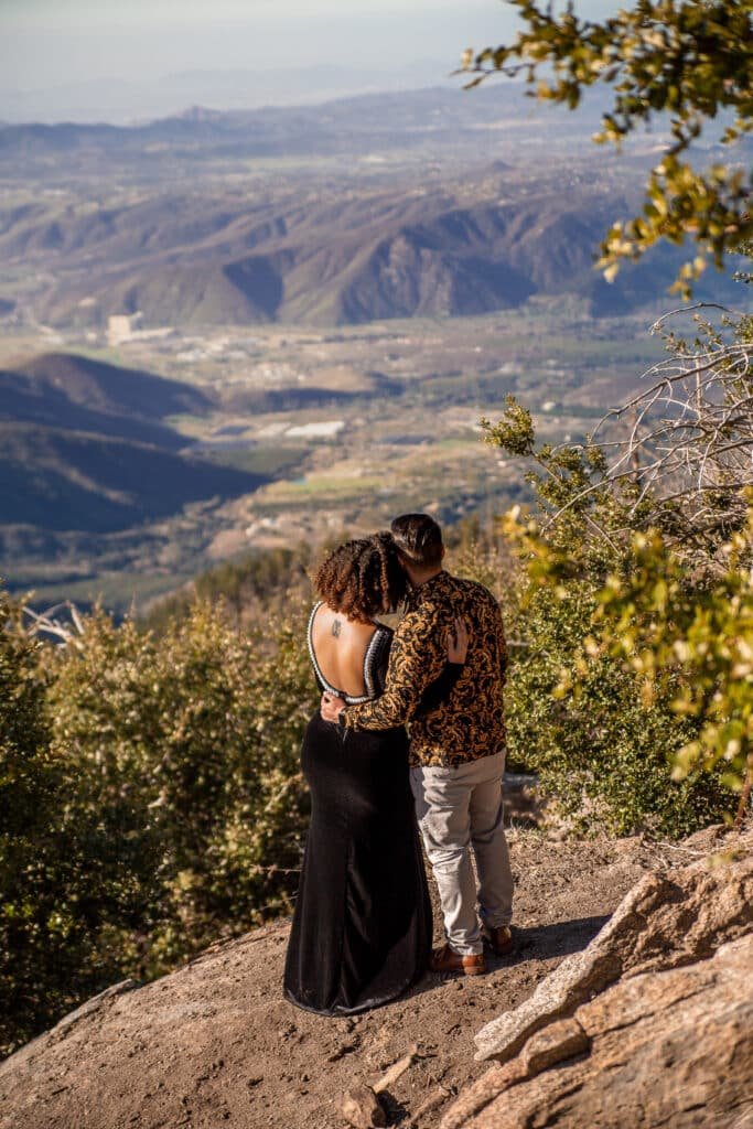 palomar mountain california forest elopement