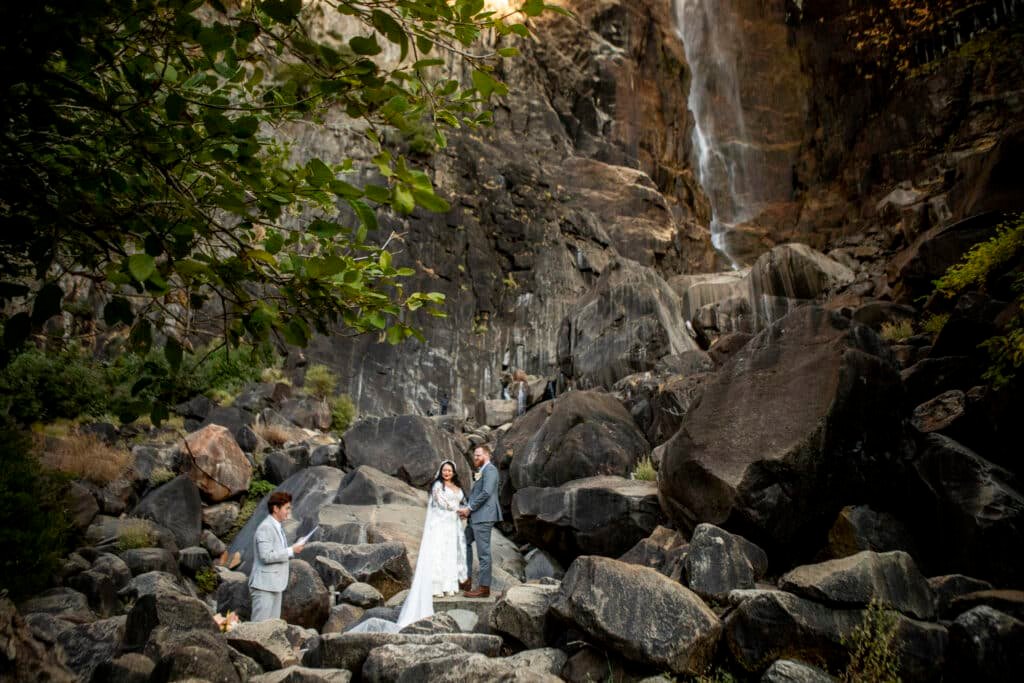 yosemite national park elopement in california